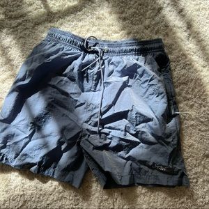 BLUE KITH POOL SHORTS